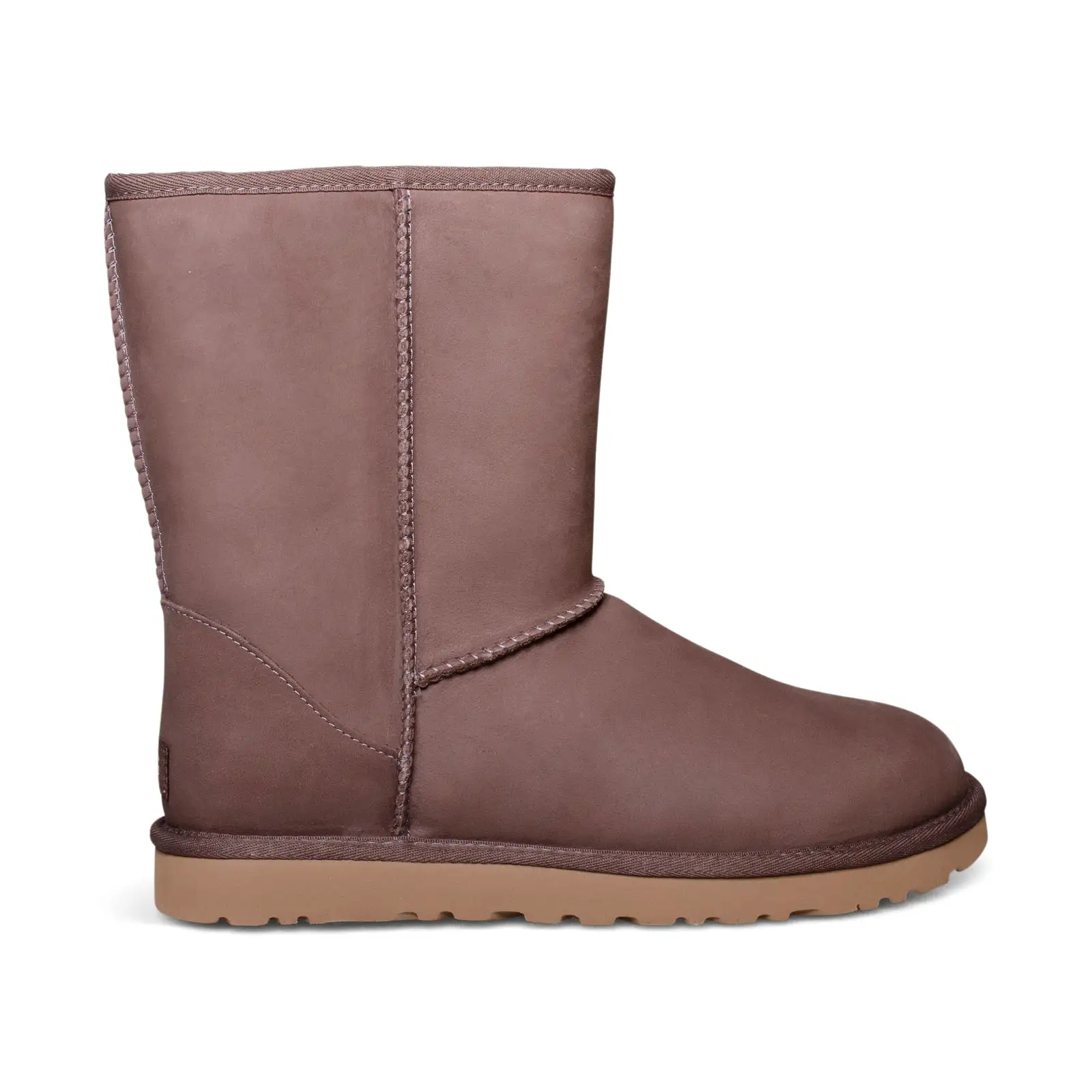 UGG Classic Short Leather Brownstone Boots - Women's