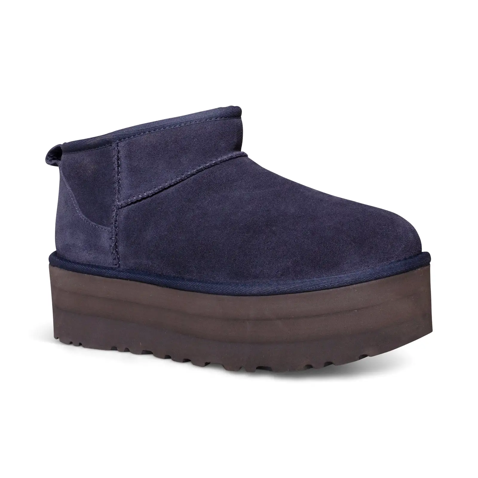 UGG Classic Ultra Mini Platform Eve Blue Boots - Women's