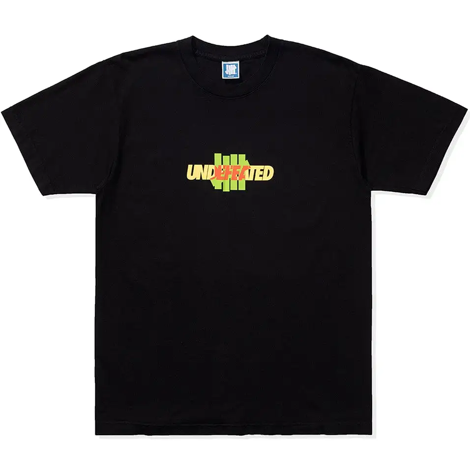 Undefeated Tri Tone Tee Black