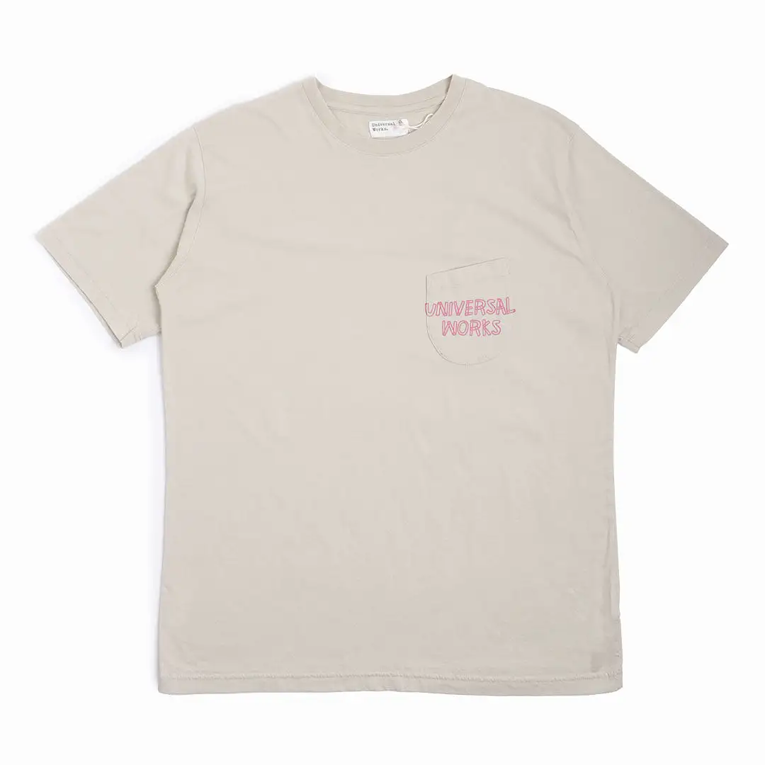 Universal Works Print Pocket T-Shirt