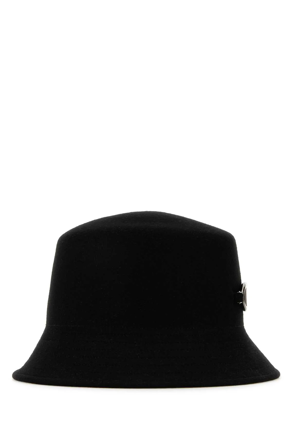 Valentino Garavani Black Felt Bucket Hat