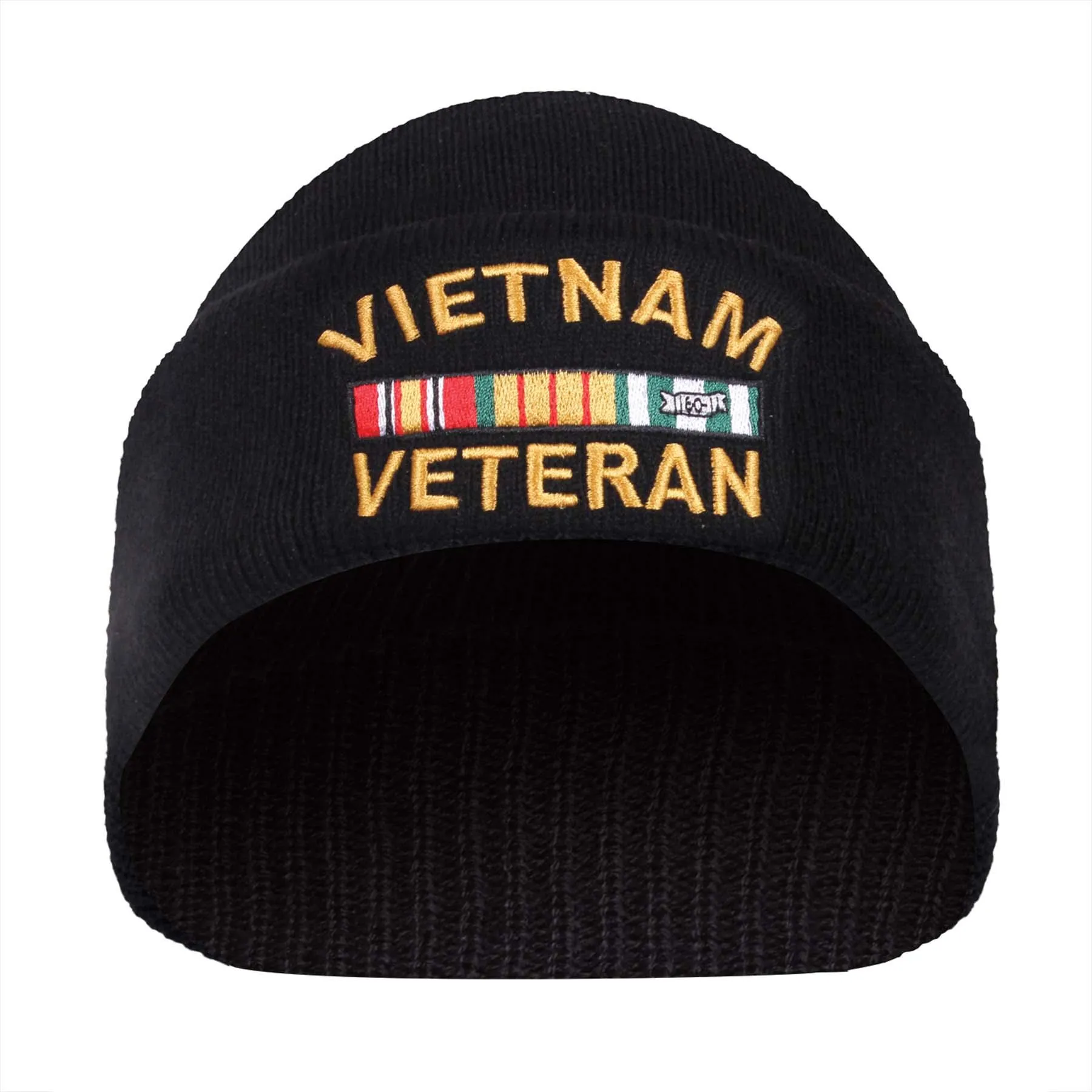 Vietnam Veteran Deluxe Embroidered Watch Cap