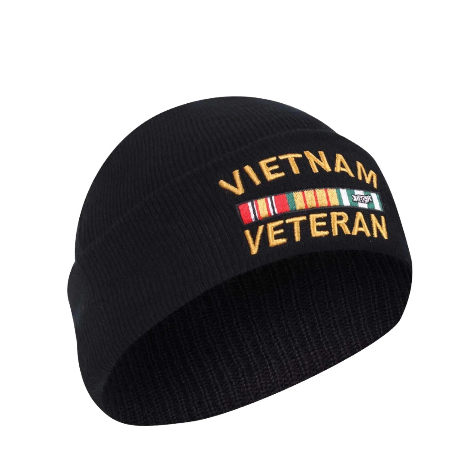 Vietnam Veteran Deluxe Embroidered Watch Cap