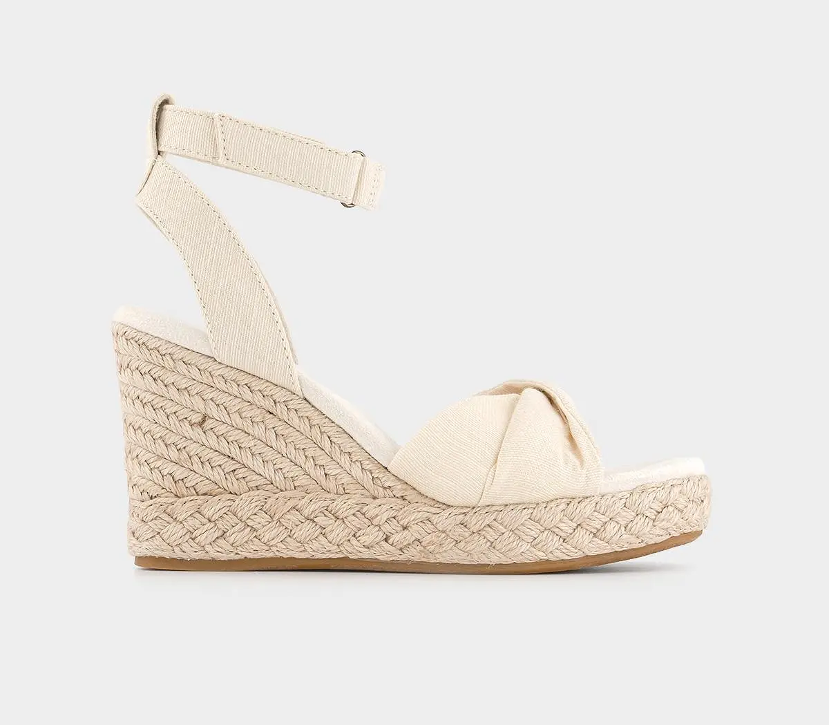 Womens Toms Marisela Wedge Sandals Natural Woven