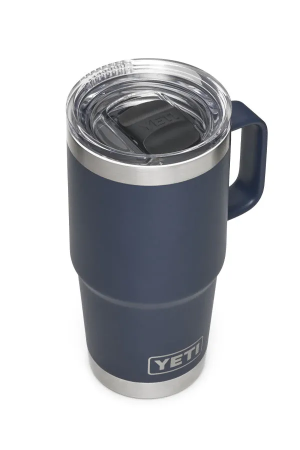 Yeti Rambler 20oz Travel Mug with StrongHold Lid